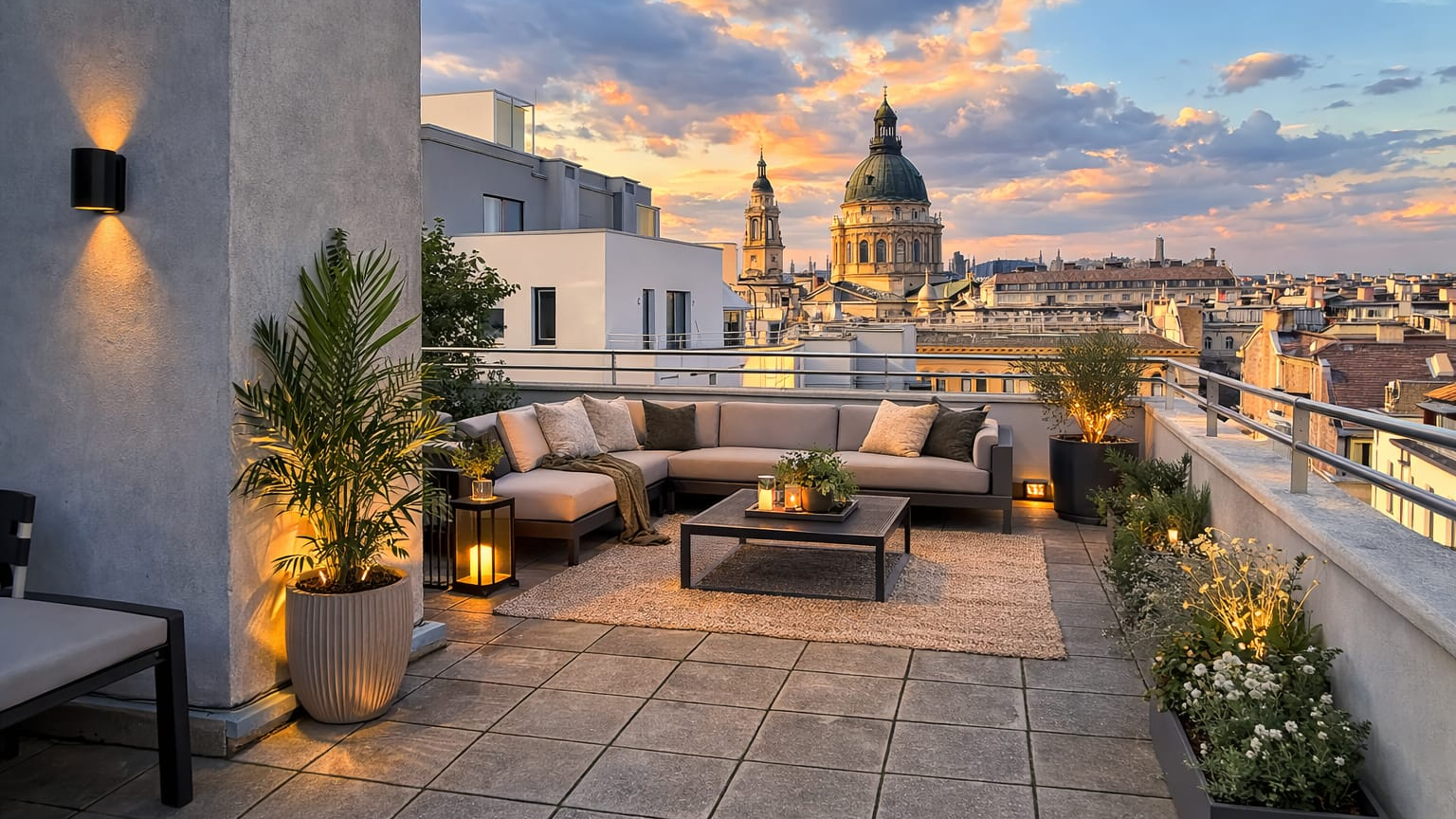 Penthouse with Basilica view – Budapest